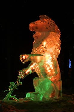 fairbanks alasla world ice sculpting championships photo, second place realistic