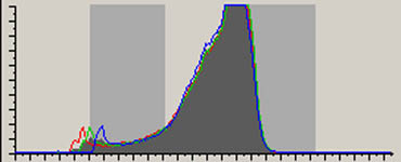 Photo of histogram by Andy Long