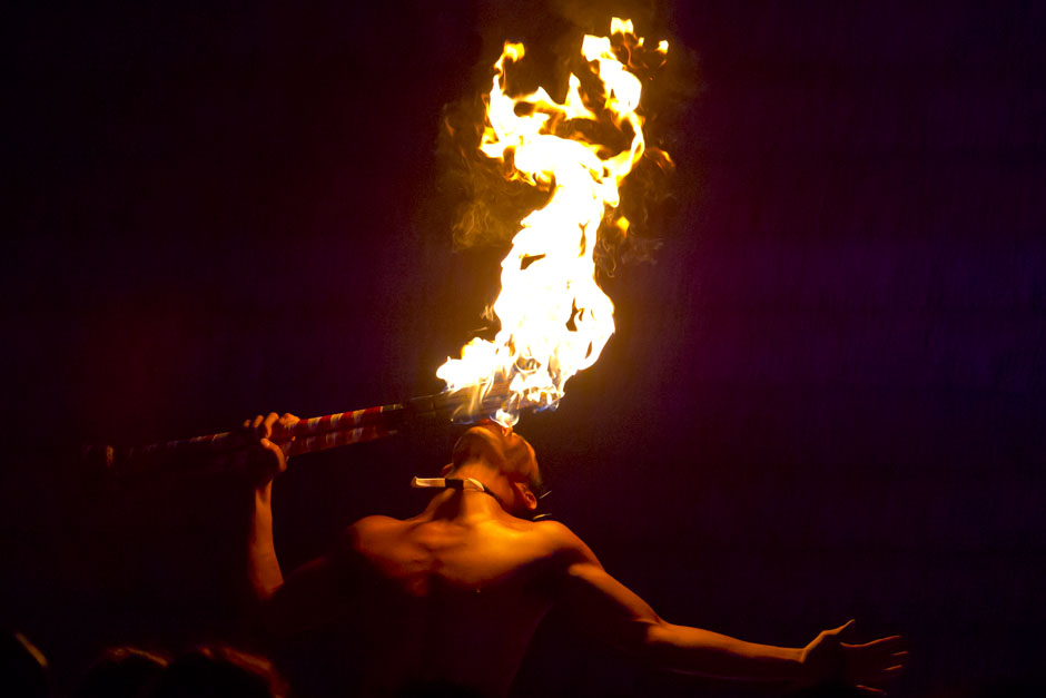 luau firebreather