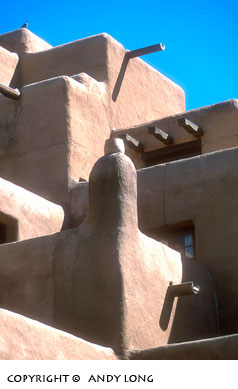 santa fe pueblo building photography