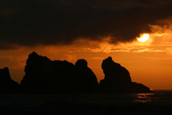 oregon coast bandon beach sunset photography