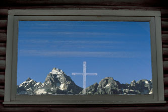 church of the transfiguration cross grand teton national park star trails night photography photograph